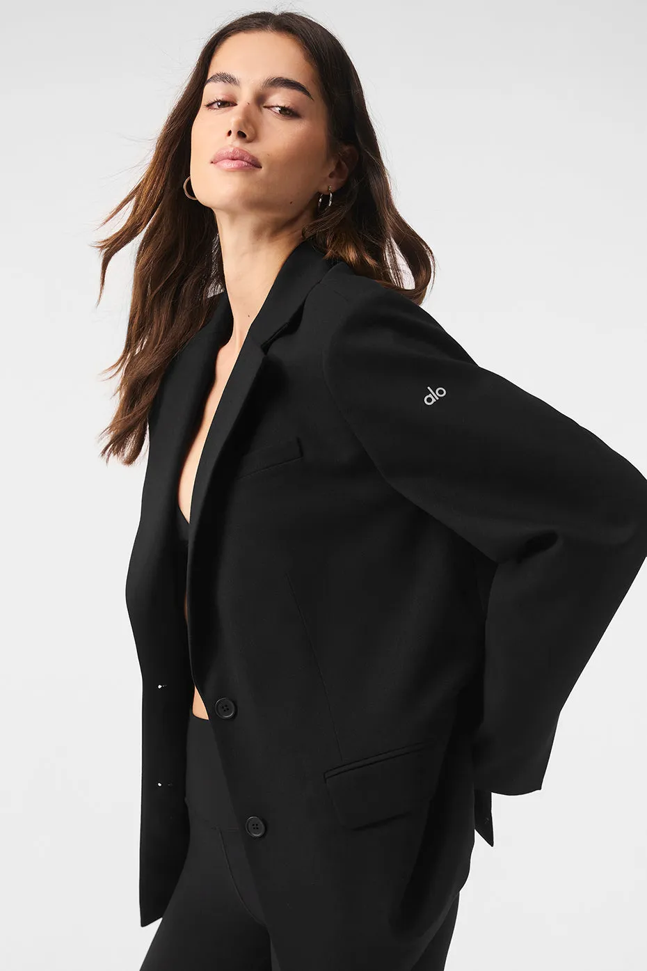 First-Class Blazer - Black sold by Alo Yoga product image thumbnail 5