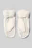 Faux Fur Mittens - Ivory sold by Alo Yoga