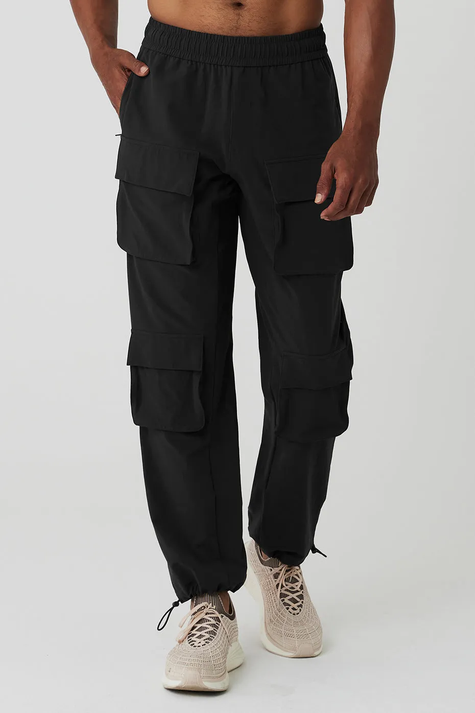 Cargo Venture Pant - Black sold by Alo Yoga