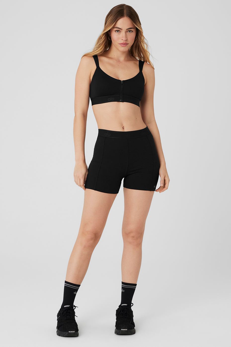 Alosoft Molded Showcase Bra & 4" Alosoft Showcase Short Set sold by Alo Yoga