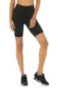 9” Warrior Compression Short - Jet Black sold by Alo Yoga