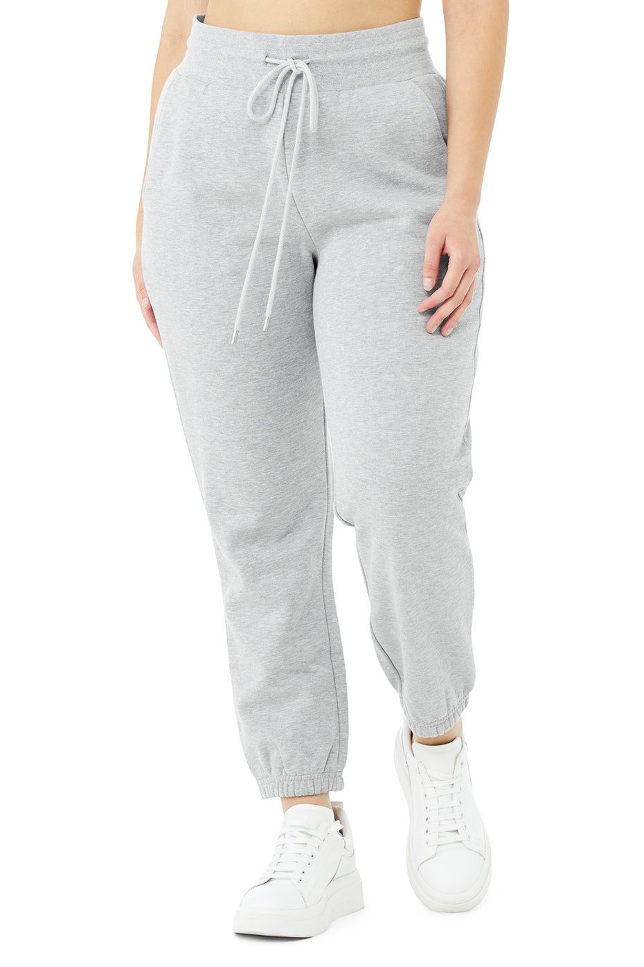 7/8 Easy Sweatpant - Athletic Heather Grey sold by Alo Yoga product image thumbnail 5