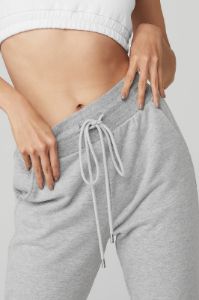 7/8 Easy Sweatpant - Athletic Heather Grey sold by Alo Yoga