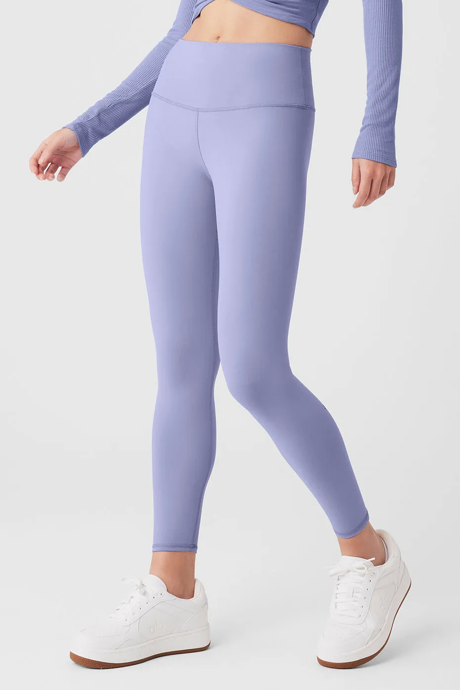 7/8 High-Waist Airbrush Legging - Lilac Blue sold by Alo Yoga product image thumbnail 3