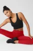 7/8 High-Waist Airbrush Legging - Classic Red sold by Alo Yoga