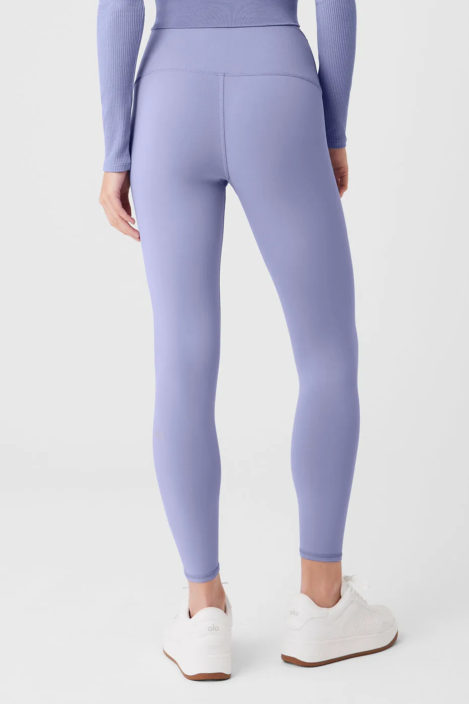 7/8 High-Waist Airbrush Legging - Lilac Blue sold by Alo Yoga product image thumbnail 2