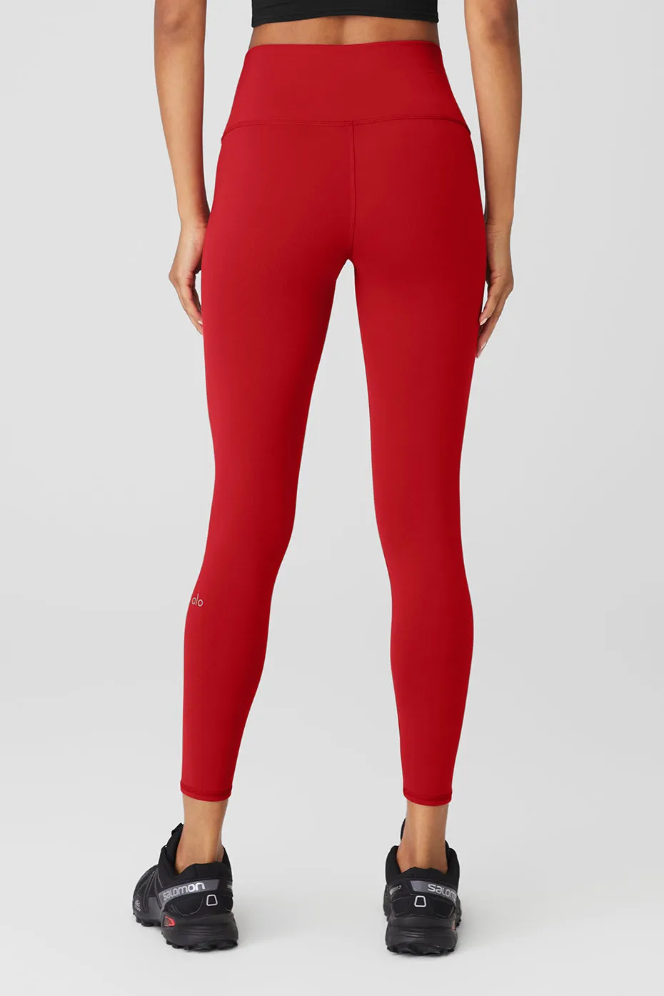 7/8 High-Waist Airbrush Legging - Classic Red sold by Alo Yoga product image thumbnail 2