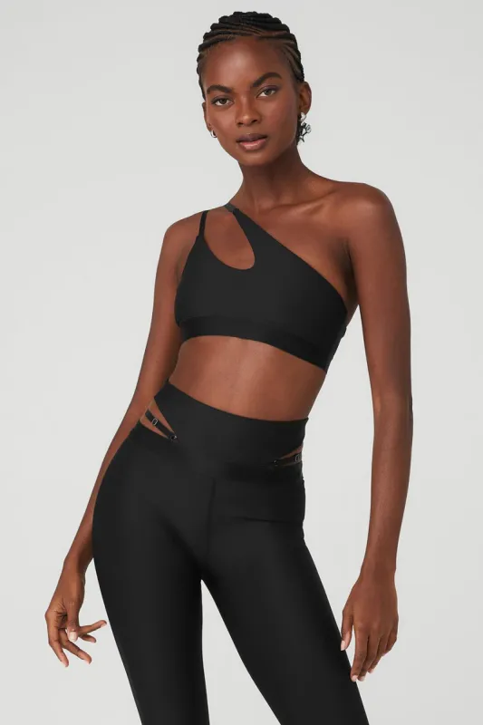 Airlift All Nighter Bra - Black sold by Alo Yoga