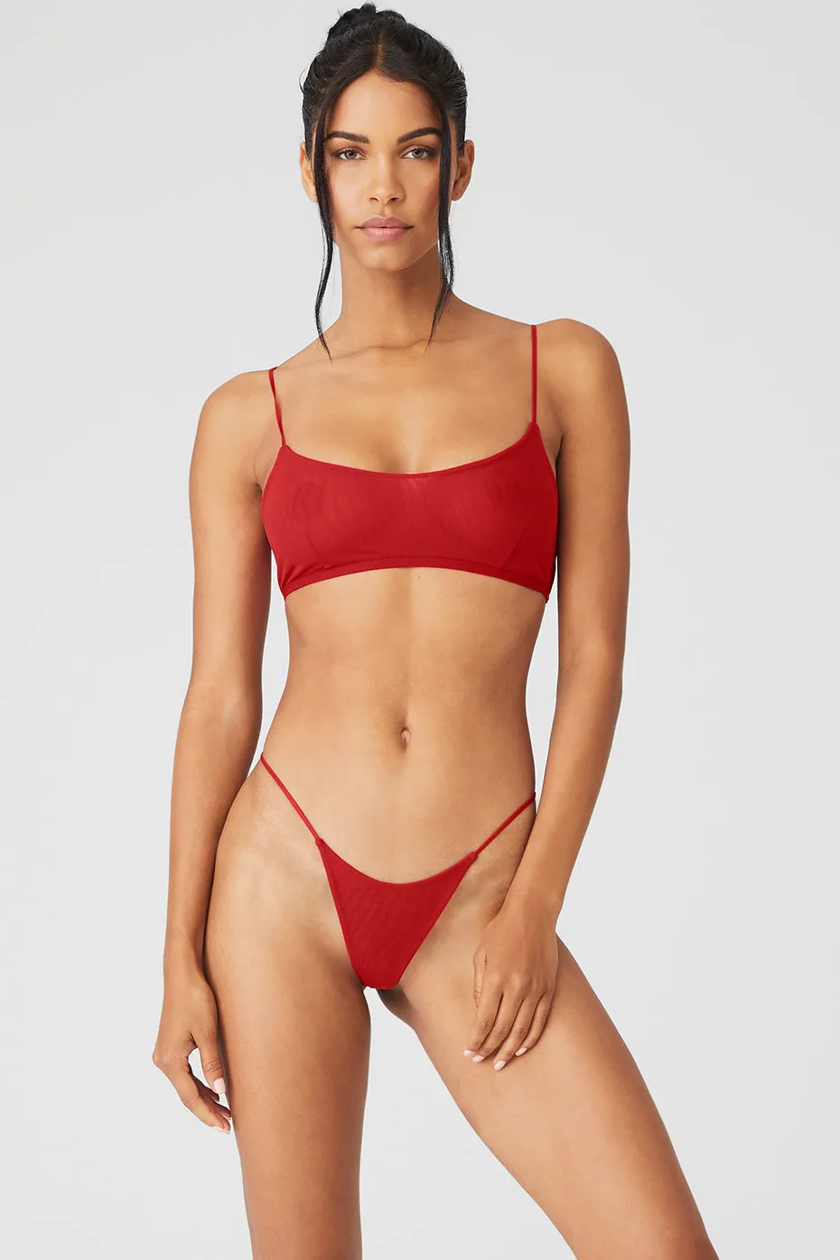 Airmesh Venus Bralette - Classic Red sold by Alo Yoga