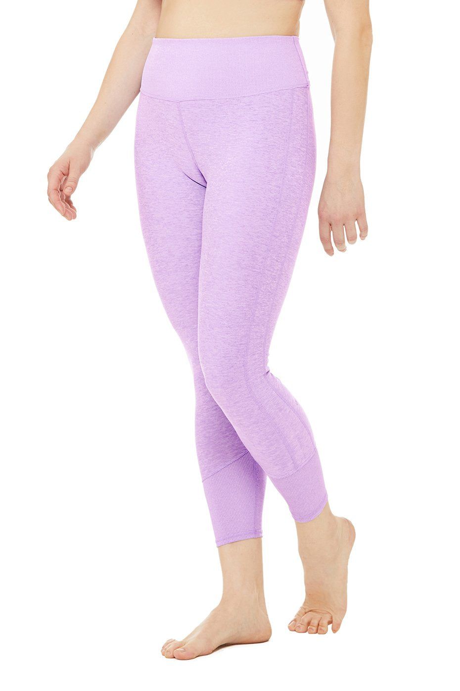 7/8 High-Waist Alosoft Lounge Legging - Ultraviolet Heather sold by Alo Yoga product image thumbnail 5