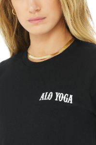 Arbor Short Sleeve - Black sold by Alo Yoga