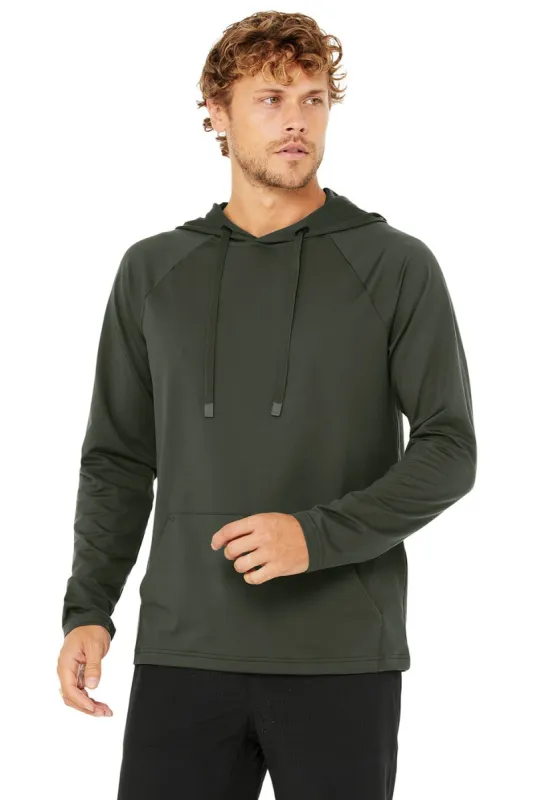 The Conquer Hoodie - Dark Cactus sold by Alo Yoga
