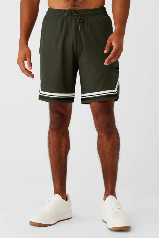 9" Traction Arena Short - Stealth Green sold by Alo Yoga