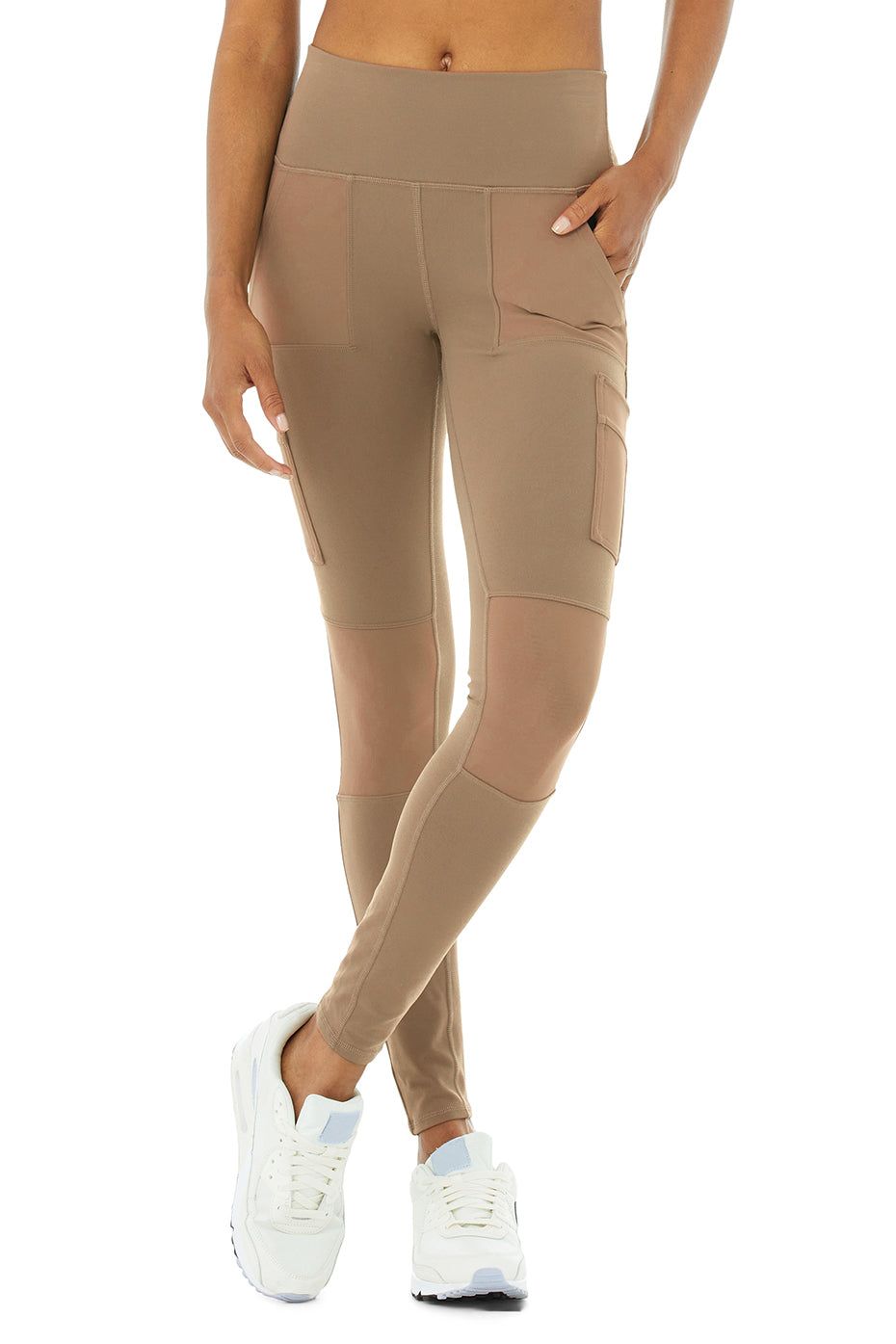 High-Waist Cargo Legging - Gravel sold by Alo Yoga