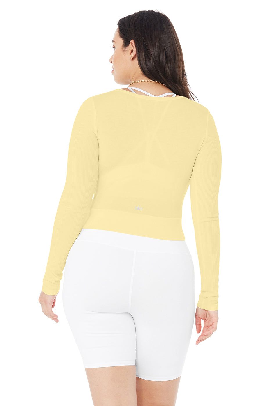 Cover Long Sleeve Top - Buttercup sold by Alo Yoga product image thumbnail 7