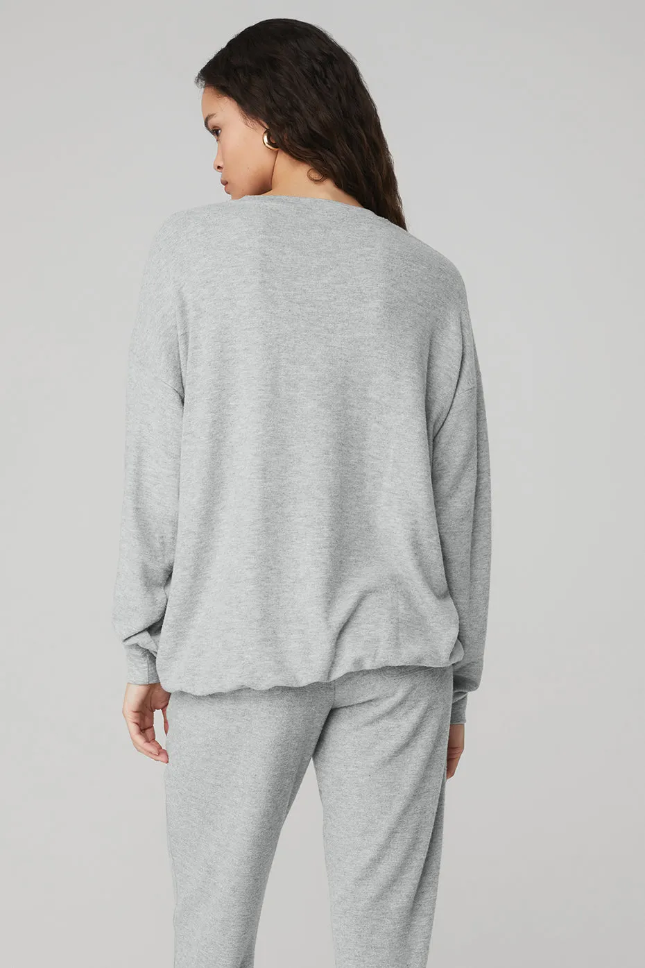 Soho Pullover - Athletic Heather Grey sold by Alo Yoga product image thumbnail 2
