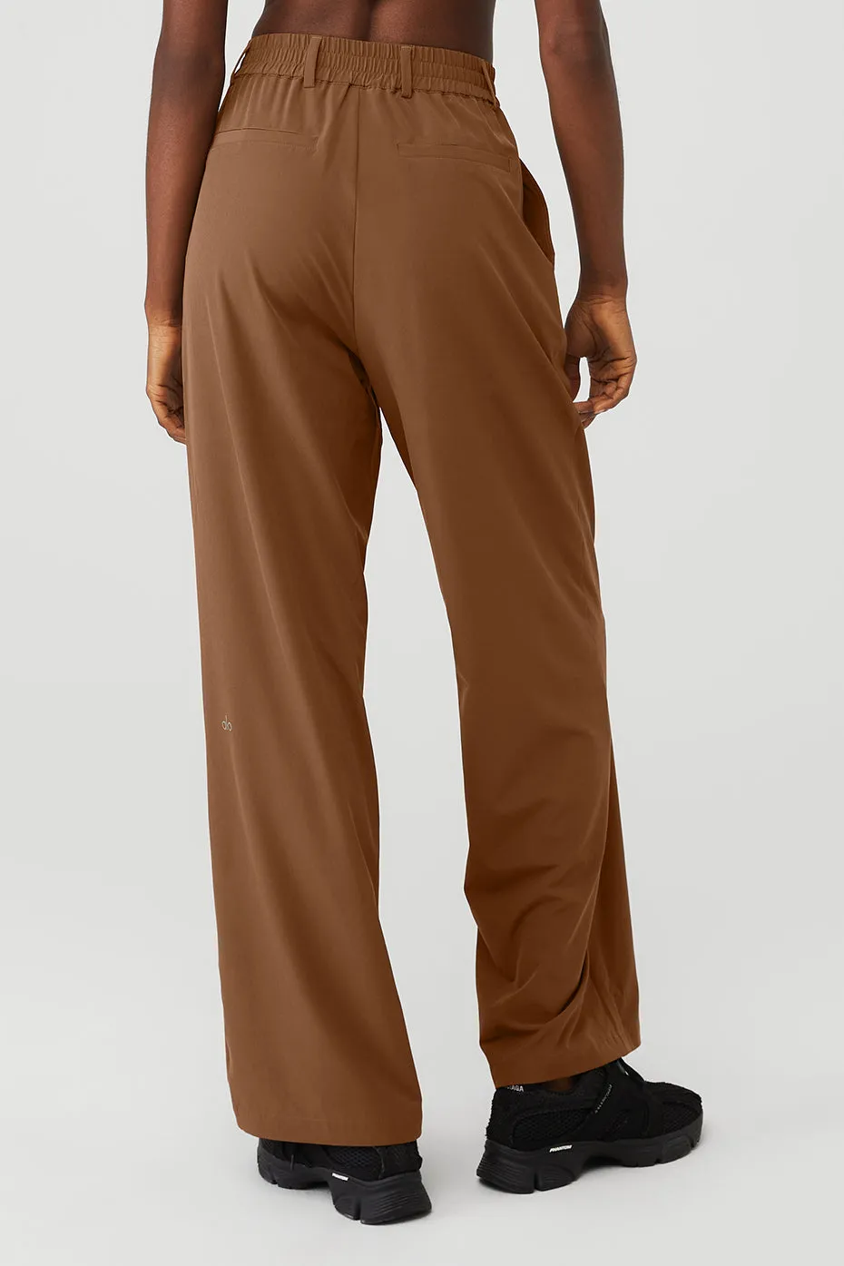 High-Waist Pursuit Trouser - Cinnamon Brown sold by Alo Yoga product image thumbnail 2