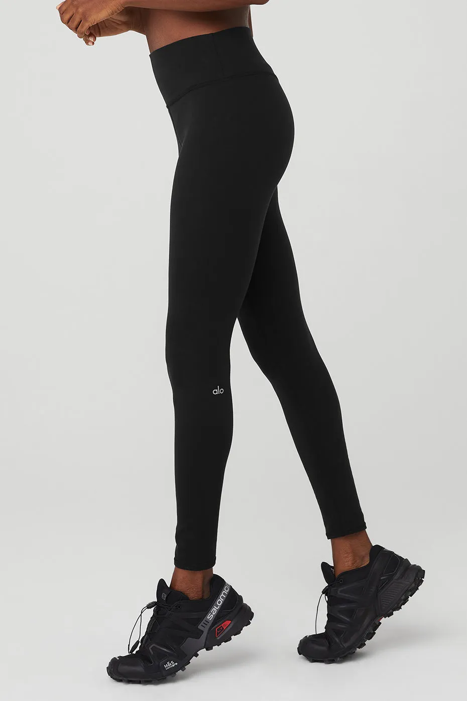 Airbrush Winter Warm High-Waist Nocturne Legging - Black sold by Alo Yoga product image thumbnail 4