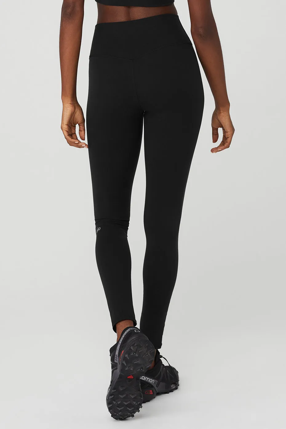 Airbrush Winter Warm High-Waist Nocturne Legging - Black sold by Alo Yoga product image thumbnail 3