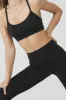 Jacquard High-Waist Checkered Legging - Black/Anthracite sold by Alo Yoga