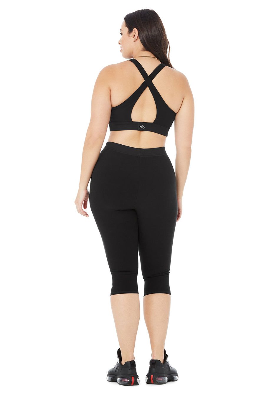 Alosoft Iconic 90's Bra & Alosoft High-Waist Iconic 90's Capri Set sold by Alo Yoga product image thumbnail 11