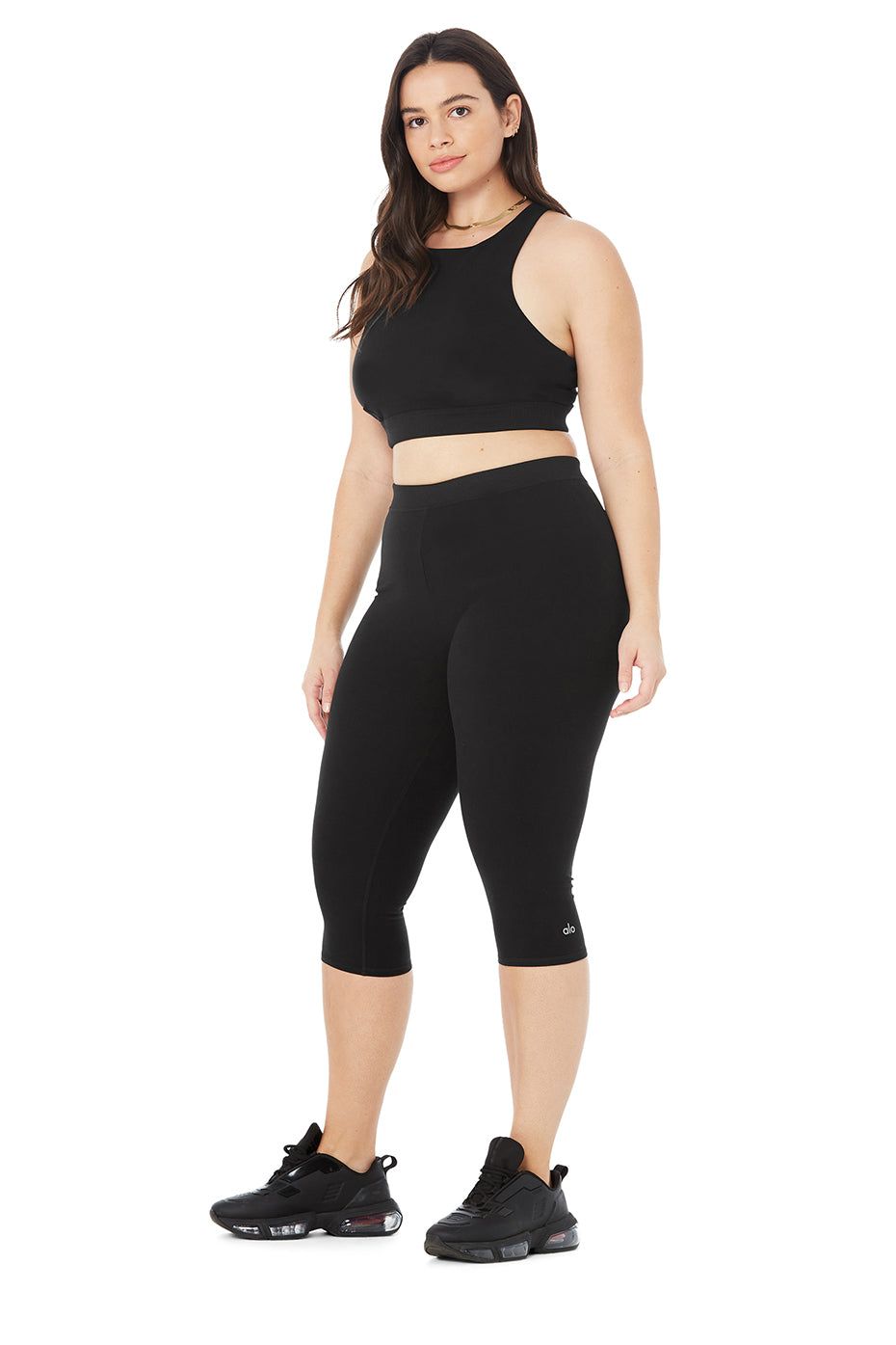 Alosoft Iconic 90's Bra & Alosoft High-Waist Iconic 90's Capri Set sold by Alo Yoga product image thumbnail 10