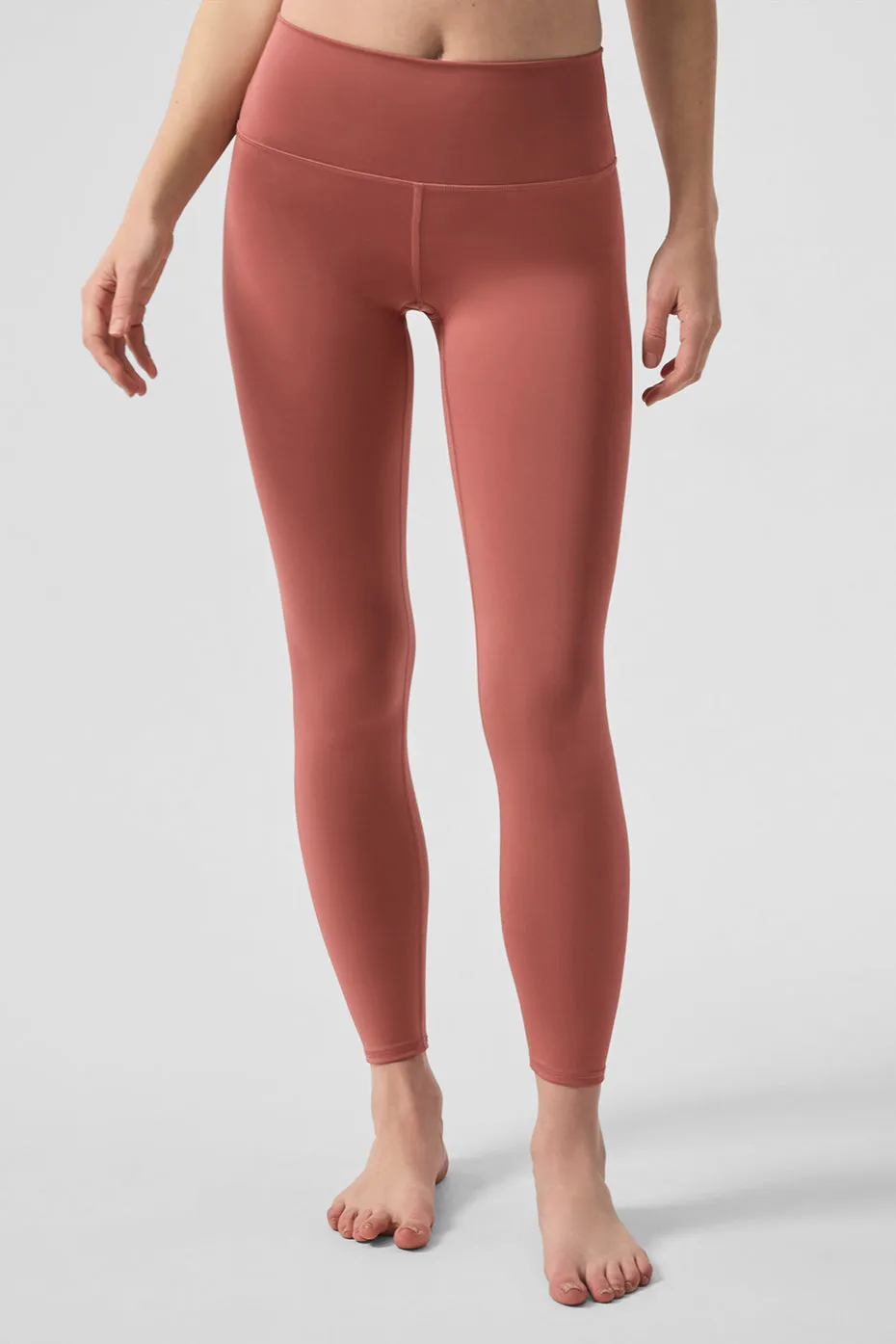 7/8 High-Waist Airlift Legging - Soft Terracotta sold by Alo Yoga