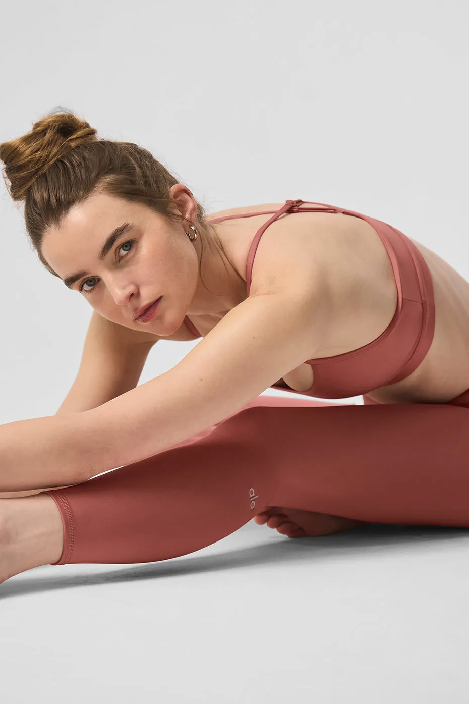 7/8 High-Waist Airlift Legging - Soft Terracotta sold by Alo Yoga product image thumbnail 4