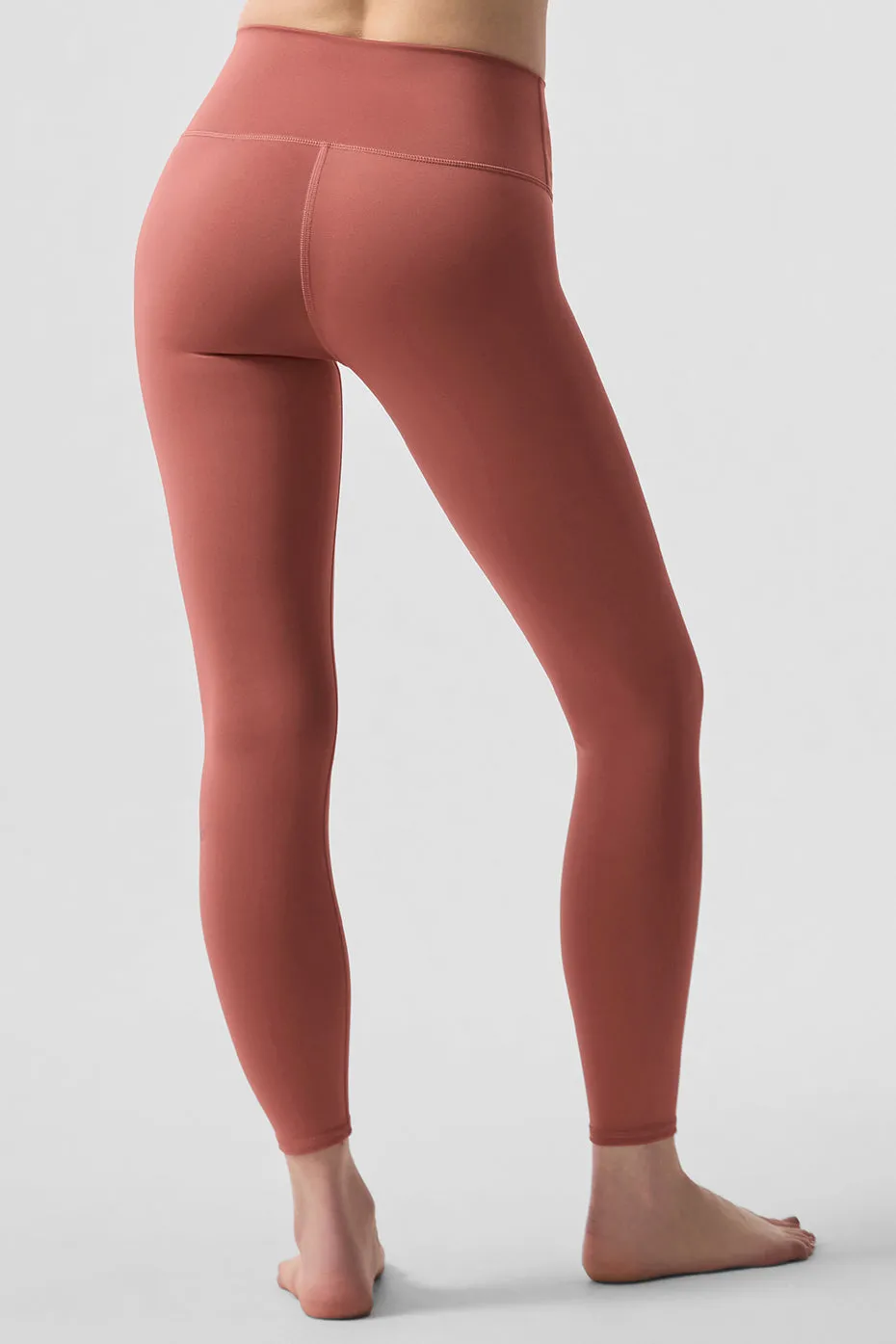 7/8 High-Waist Airlift Legging - Soft Terracotta sold by Alo Yoga product image thumbnail 3