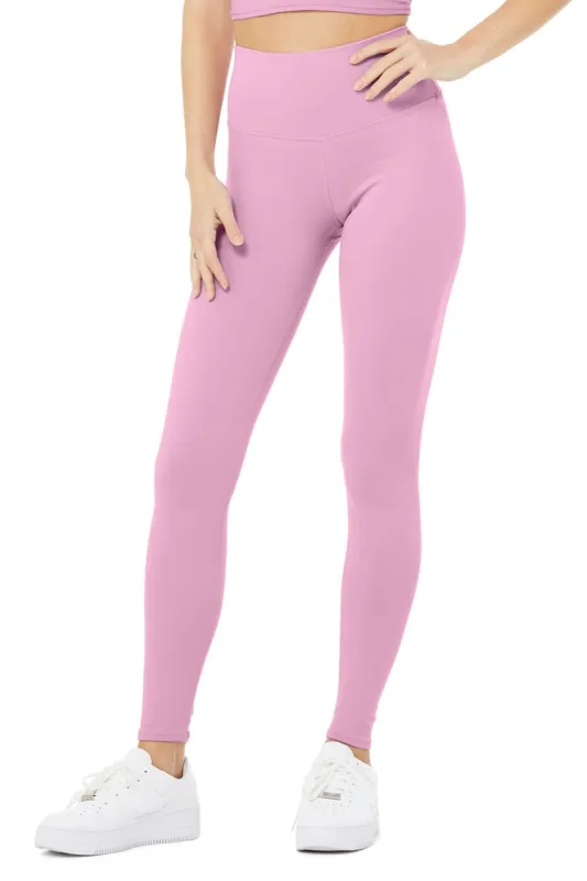 High-Waist Airbrush Legging - Pink Lavender sold by Alo Yoga