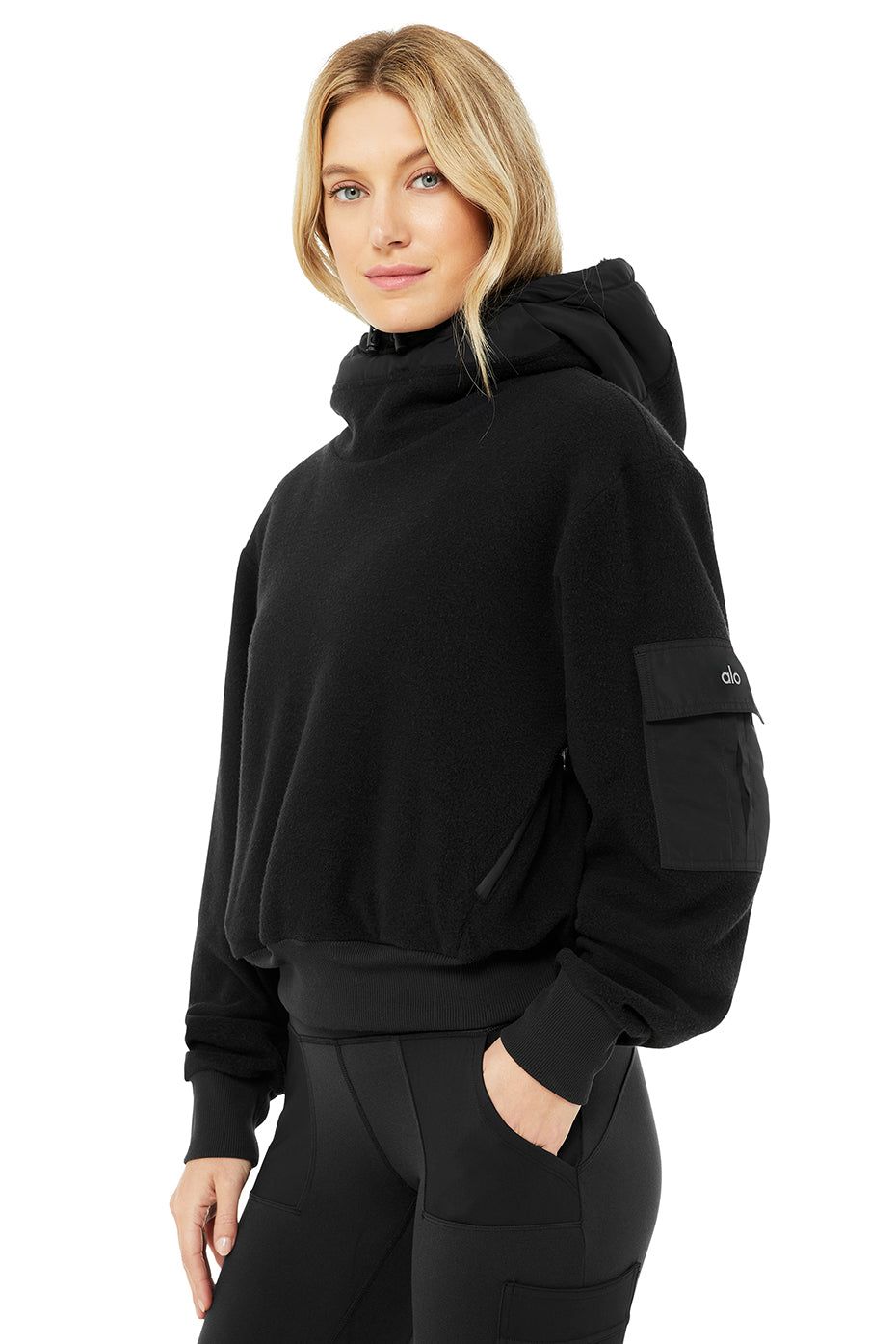 Chill Pullover - Black sold by Alo Yoga product image thumbnail 3