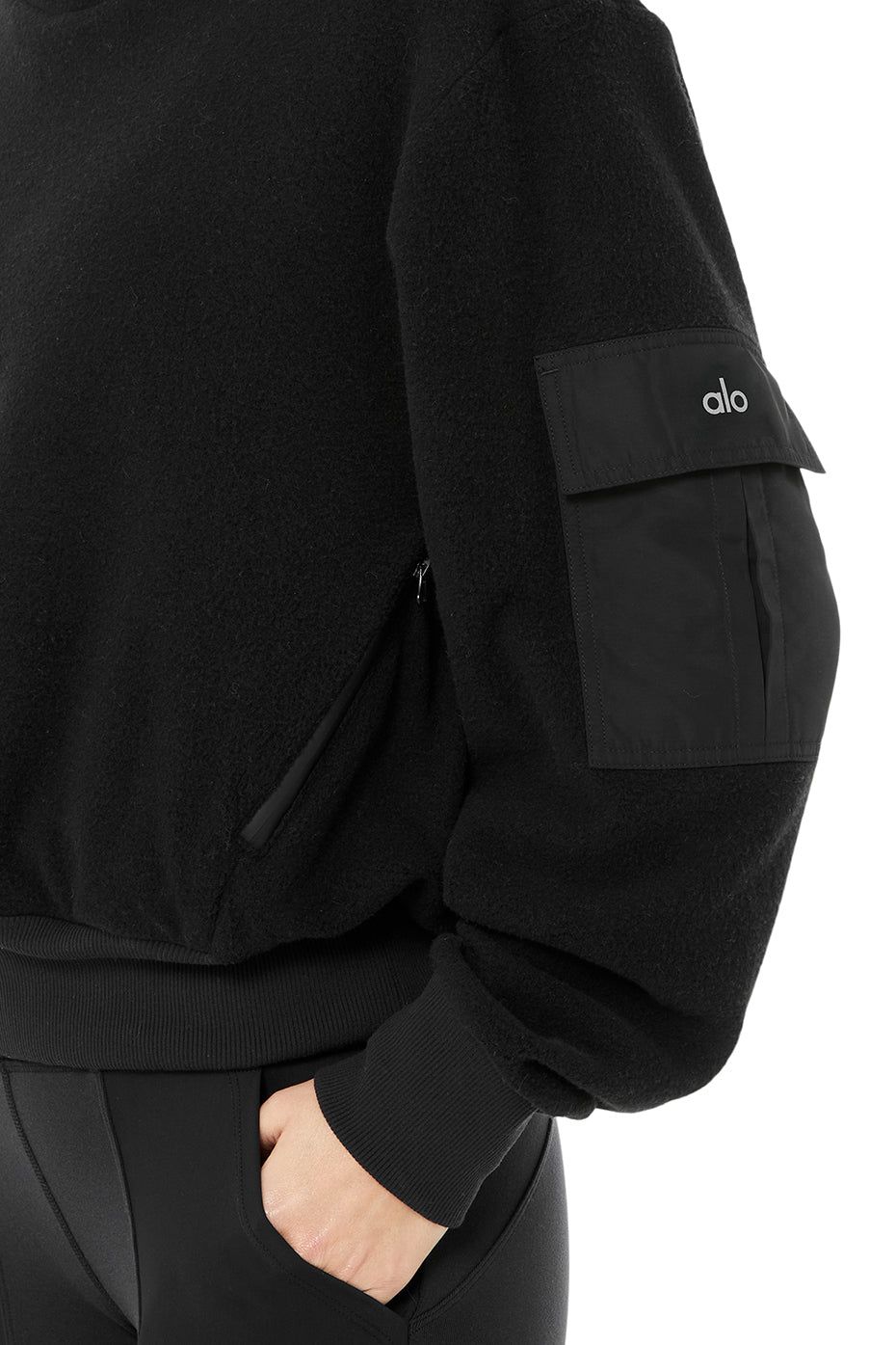 Chill Pullover - Black sold by Alo Yoga product image thumbnail 5