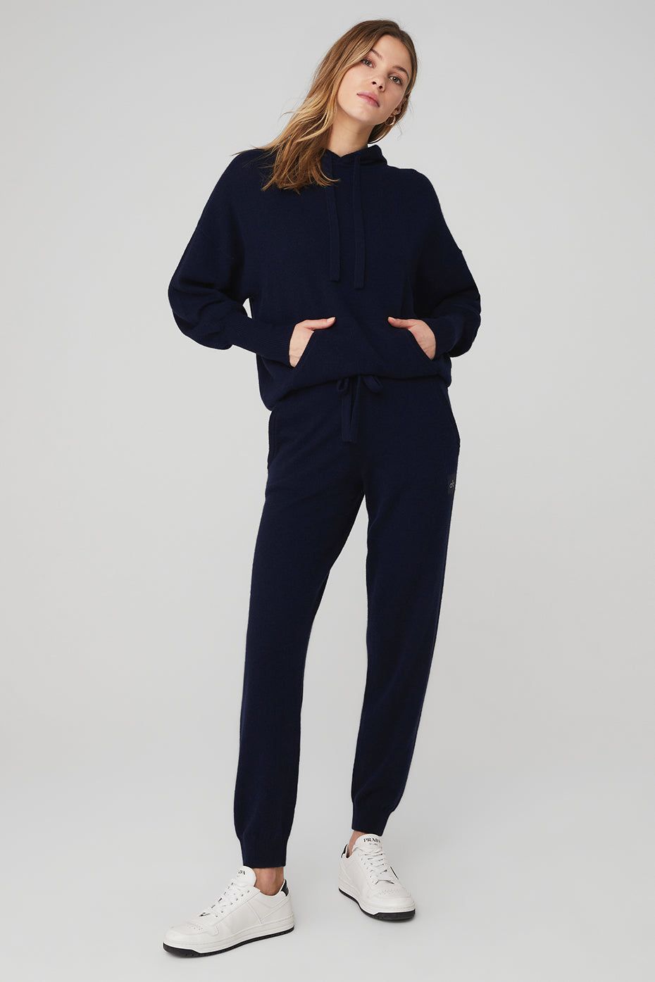 Cashmere Jet Set Hoodie & High-Waist Pant Set sold by Alo Yoga product image thumbnail 5