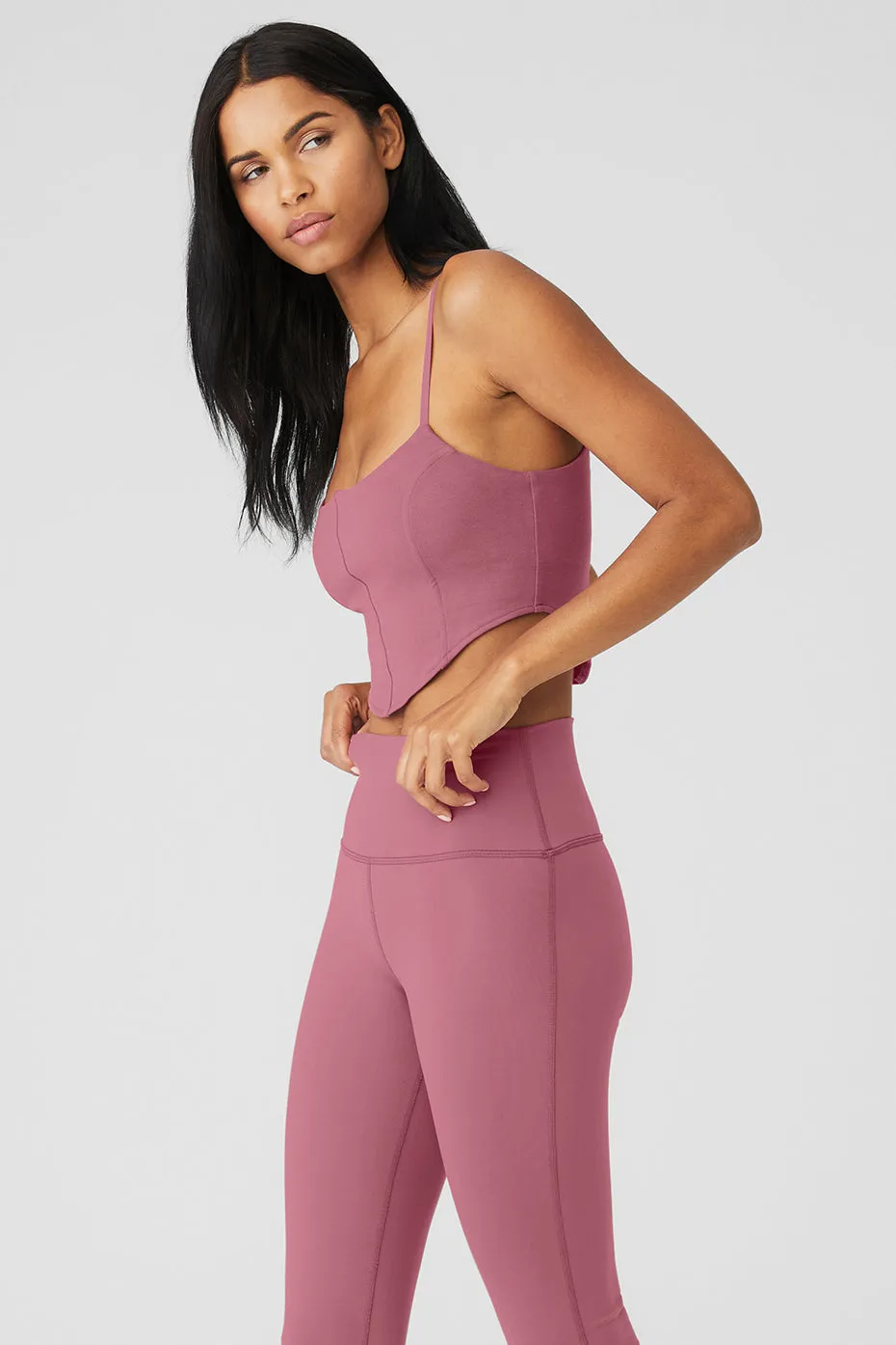 Soft Sculpt Bra Tank - Mars Clay sold by Alo Yoga product image thumbnail 3