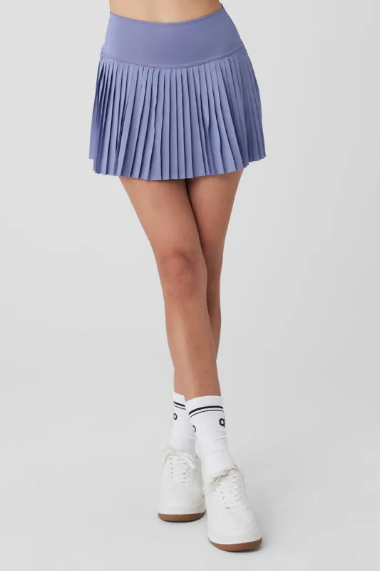 Grand Slam Tennis Skirt - Lilac Blue sold by Alo Yoga