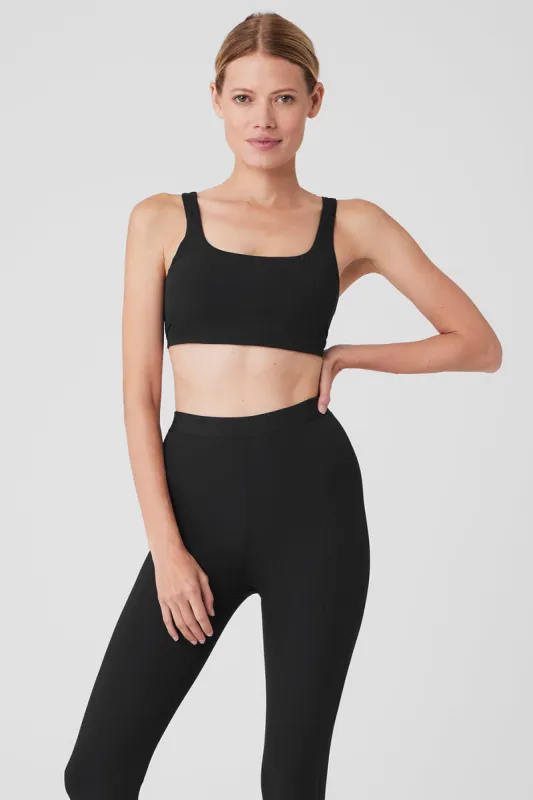 Run It Back Bra - Black sold by Alo Yoga