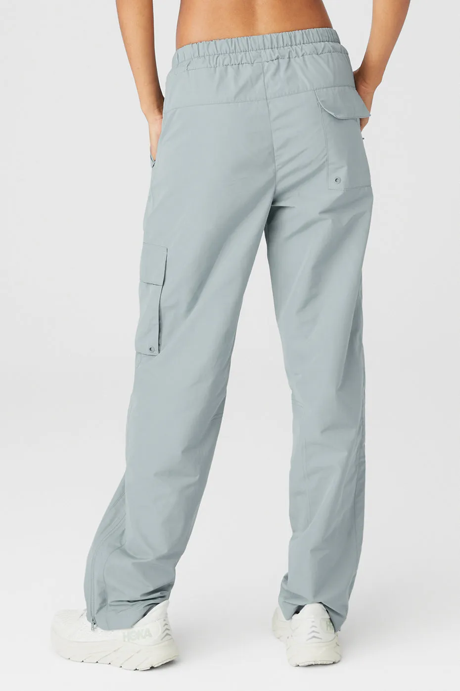 International Wide Leg City Pant - Cosmic Grey sold by Alo Yoga product image thumbnail 2