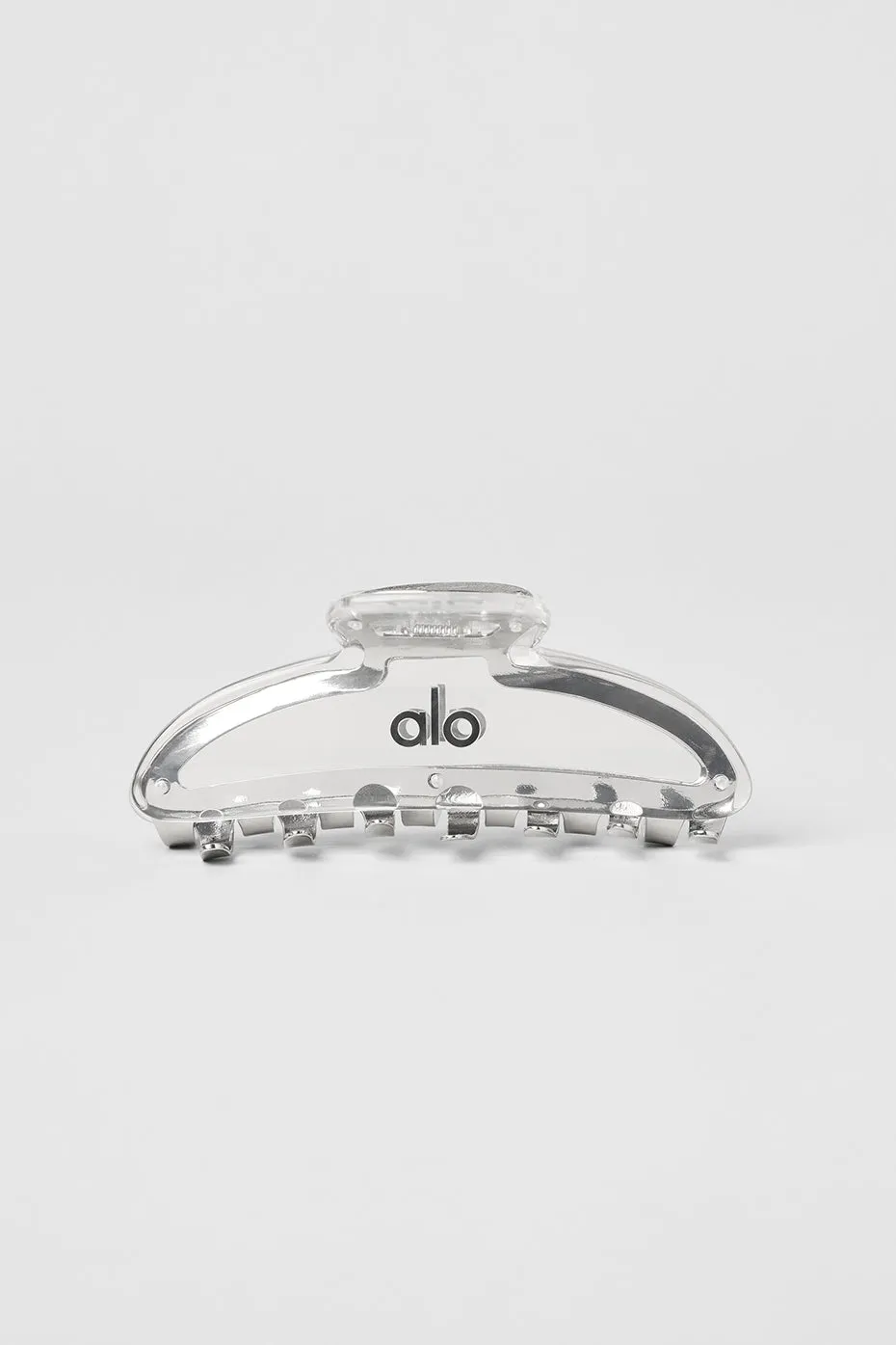 Acrylic Illusion Claw Clip - Clear Acetate/Chrome sold by Alo Yoga product image thumbnail 2