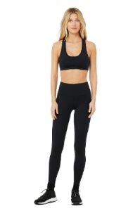 High-Waist Rise Legging - Black sold by Alo Yoga