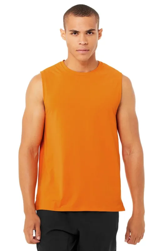 Idol Performance Tank - Atomic Orange sold by Alo Yoga