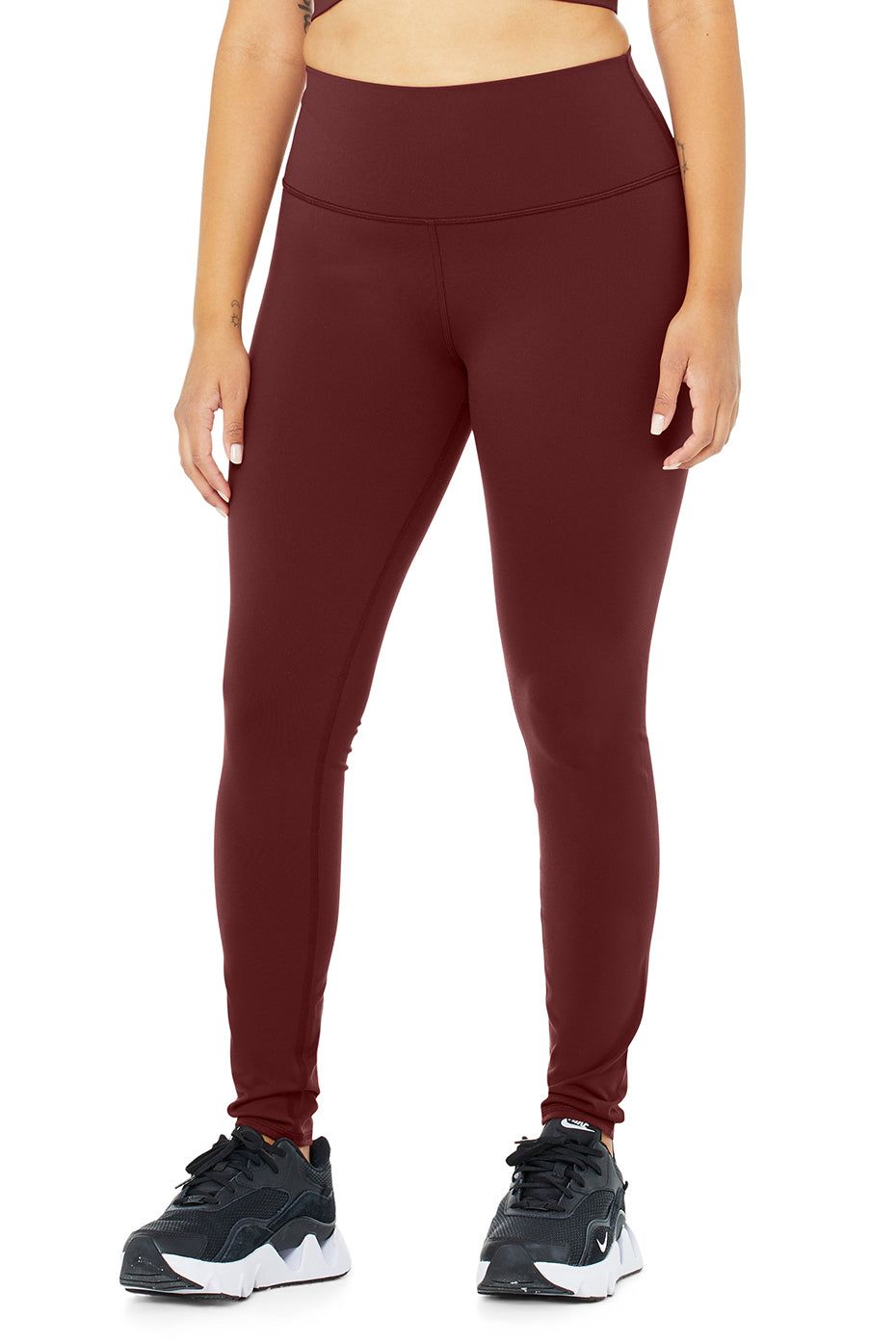 High-Waist Airbrush Legging - Cranberry sold by Alo Yoga product image thumbnail 5