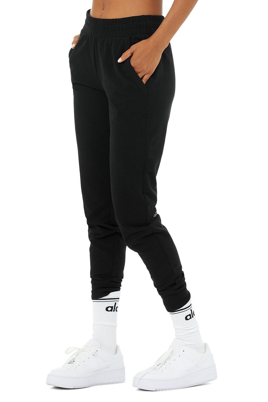 Unwind Sweatpant - Black sold by Alo Yoga product image thumbnail 2