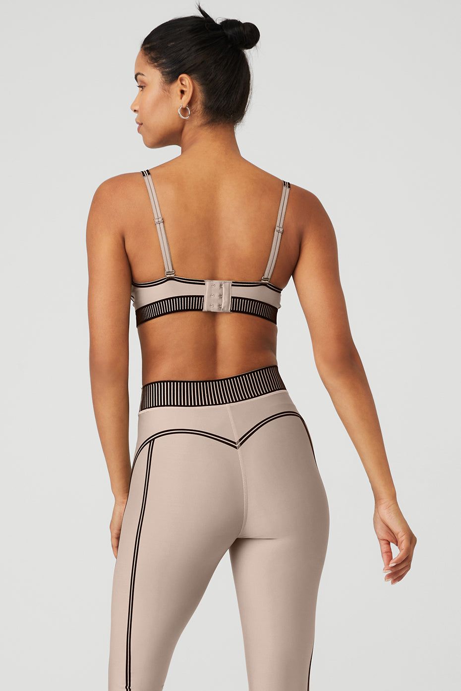 Airlift Line Up Bra - Taupe sold by Alo Yoga product image thumbnail 2