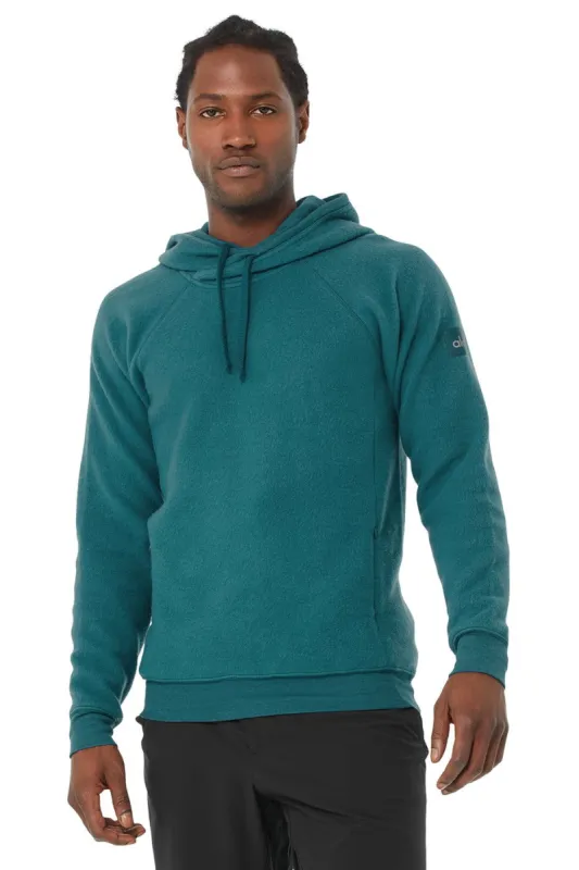 The Triumph Hoodie - Mineral Blue sold by Alo Yoga