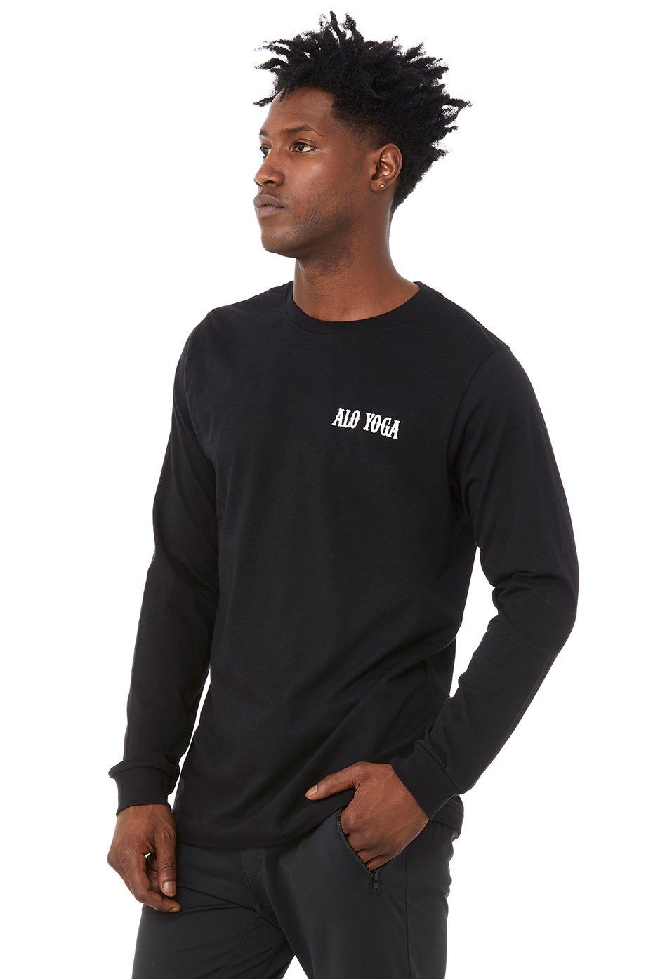 Arbor Long Sleeve - Black sold by Alo Yoga product image thumbnail 3