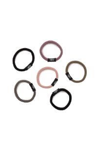 ヘアアクセサリー [Alo Yoga] Untangled Hair Tie 6-Pack Untangled Hair Tie 6-Pack - Black – xmnml.la