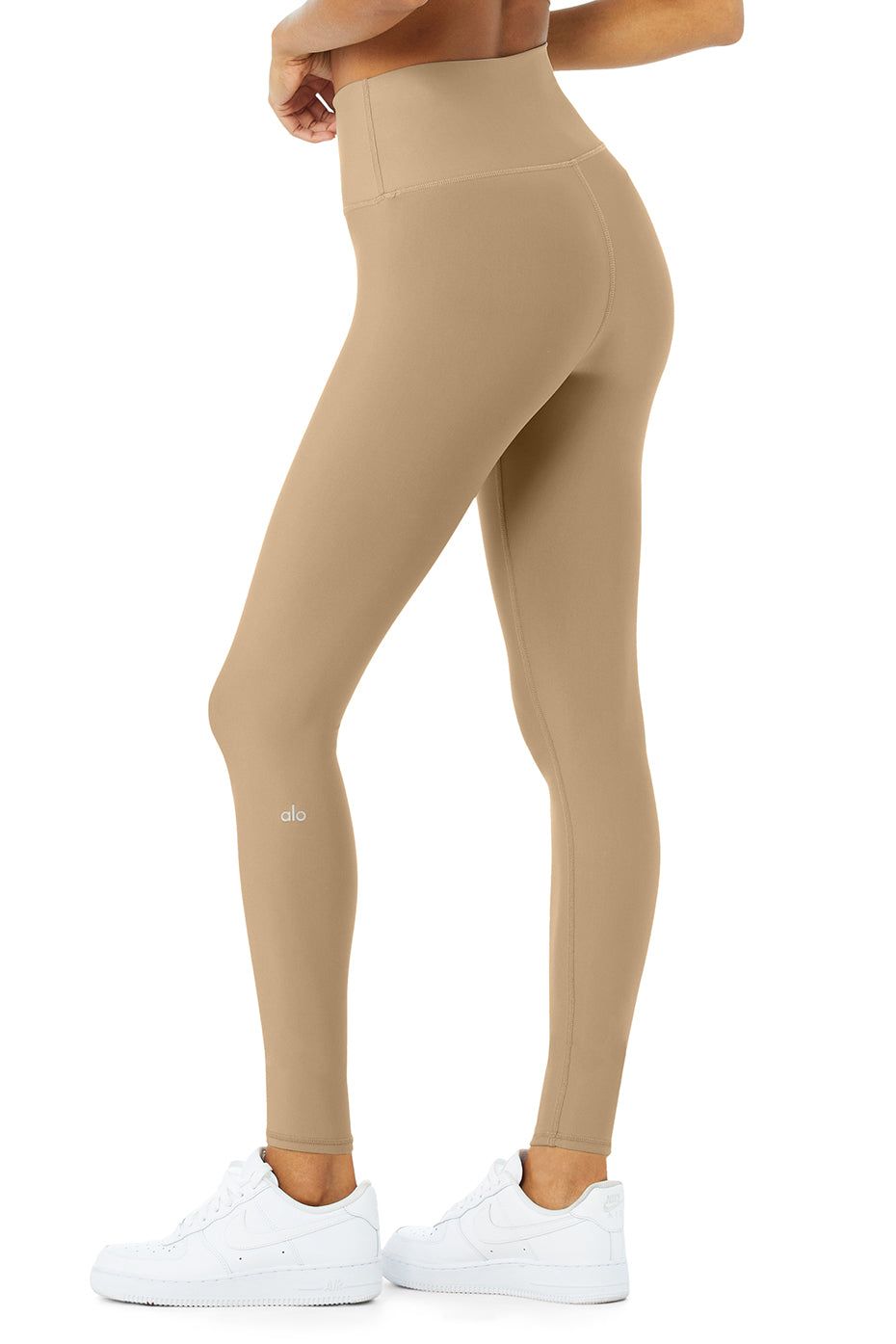 High-Waist Airlift Legging - Gravel sold by Alo Yoga product image thumbnail 2