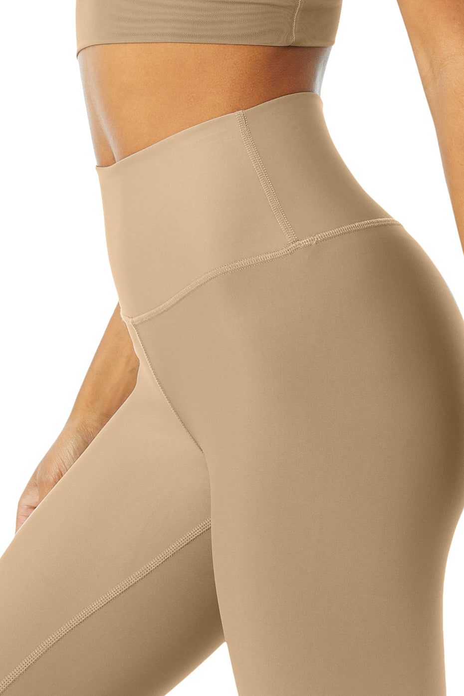 High-Waist Airlift Legging - Gravel sold by Alo Yoga product image thumbnail 4