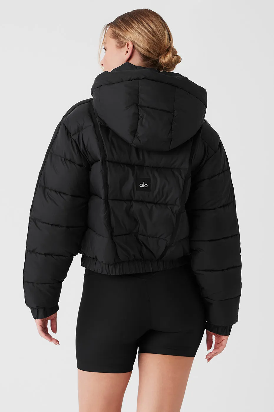 Aspen Love Puffer Jacket - Black sold by Alo Yoga product image thumbnail 2