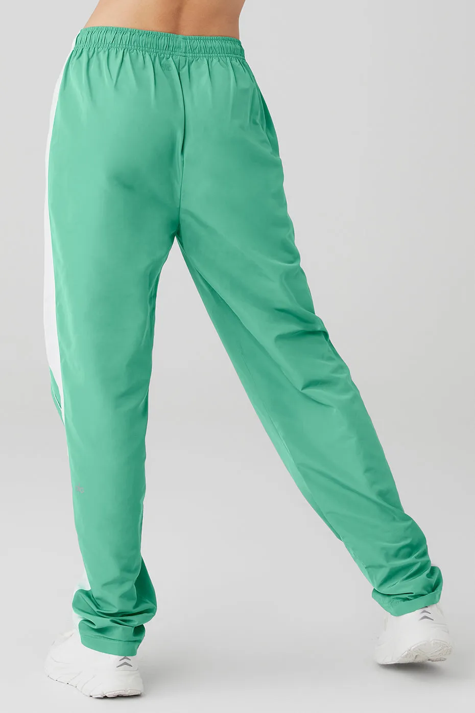 Racetrack Pant - Lettuce/White sold by Alo Yoga product image thumbnail 3